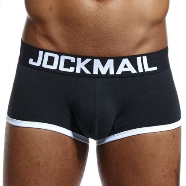 Herren-Boxershorts mit Loch schwarz M