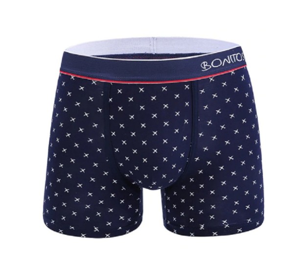 Herren-Boxershorts mit Sternen-Print S