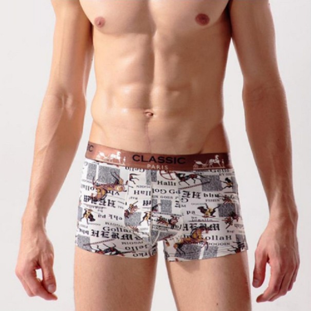 Herren-Boxershorts mit Tieren M 3