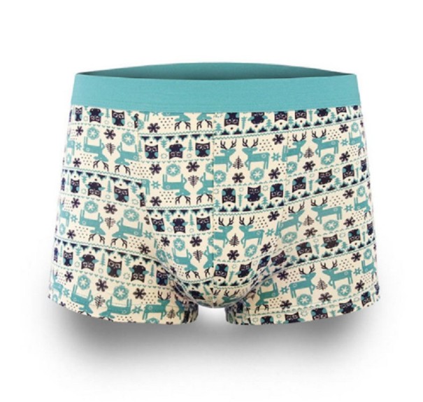 Herren-Boxershorts mit Weihnachtsmuster S