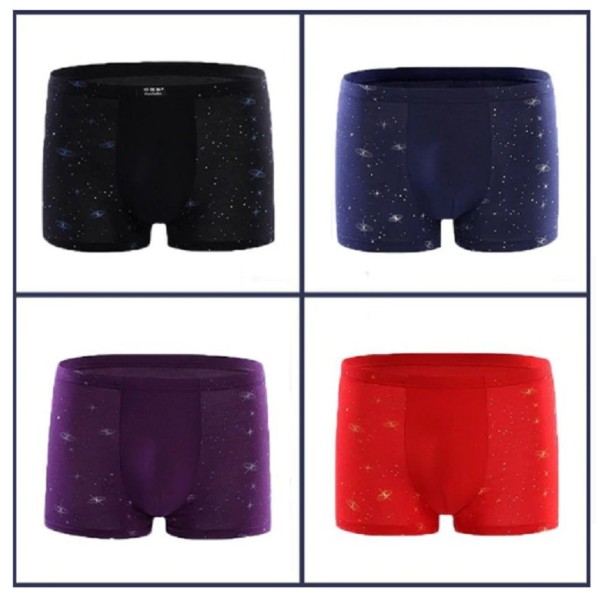 Herren-Boxershorts Vesmír – 4 Stück XXL 3