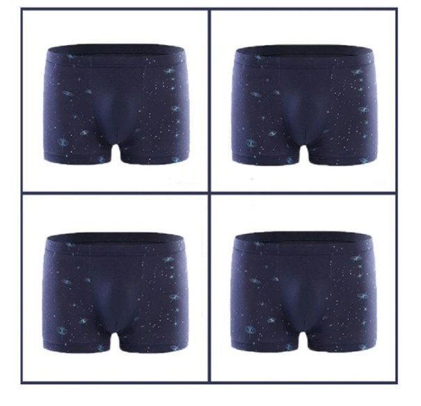 Herren-Boxershorts Vesmír – 4 Stück XXL 8