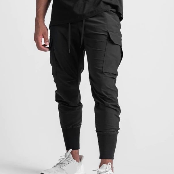 Herren-Cargohose F1537 schwarz XS