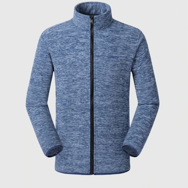 Herren-Fleece-Sweatshirt F1176 blau M