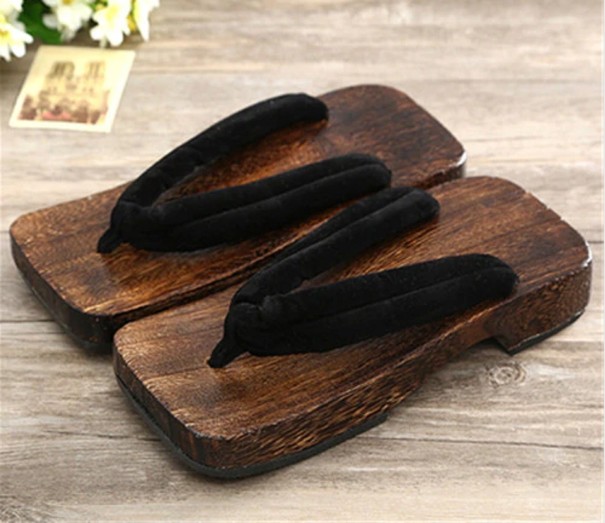 Herren-Flip-Flops aus Holz 42 7