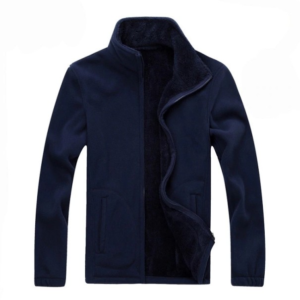 Herren-Freizeit-Fleecejacke J951 blau XXS