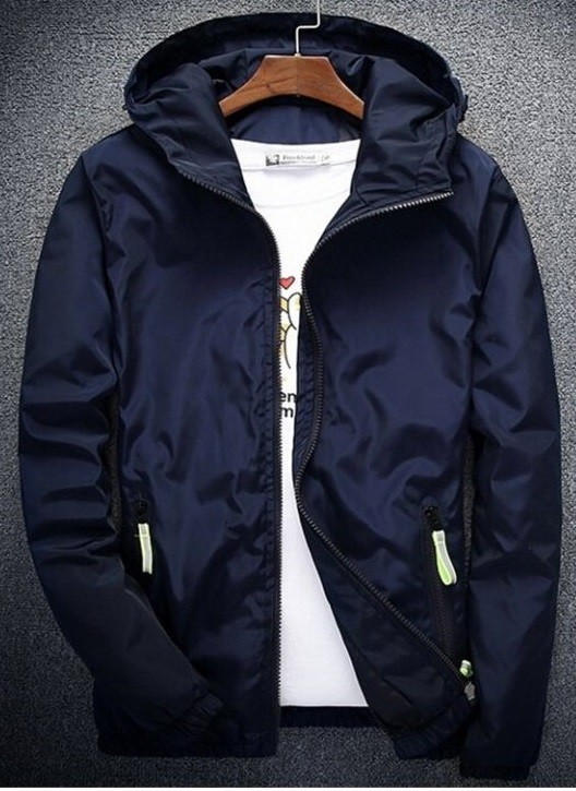 Herren-Frühlings-/Herbstjacke J3055 dunkelblau XL