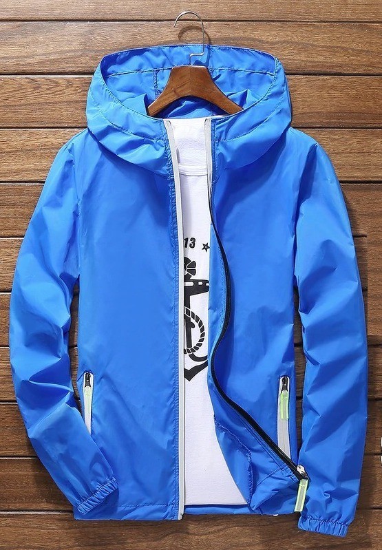 Herren-Frühlingsjacke A2011 blau S