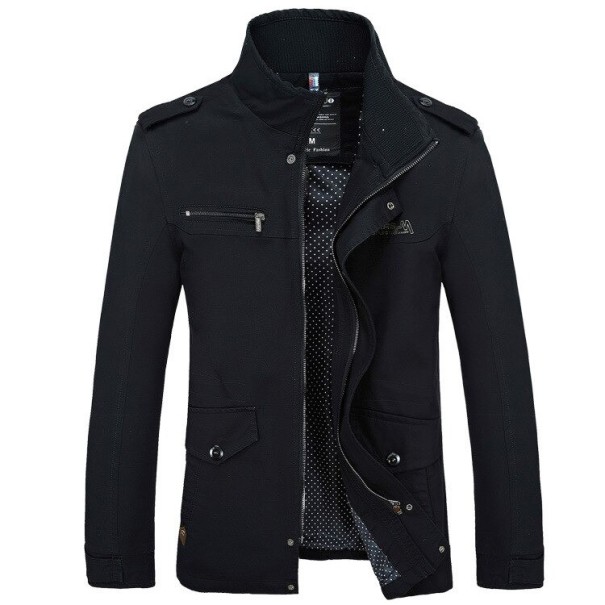 Herren-Frühlingsjacke S100 schwarz XS
