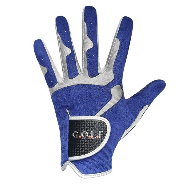 Herren-Golfhandschuh für die linke Hand blau XL