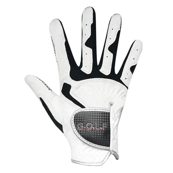 Herren-Golfhandschuh für die rechte Hand weiß S