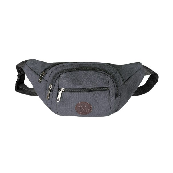 Herren-Gürteltasche T711 dunkelgrau
