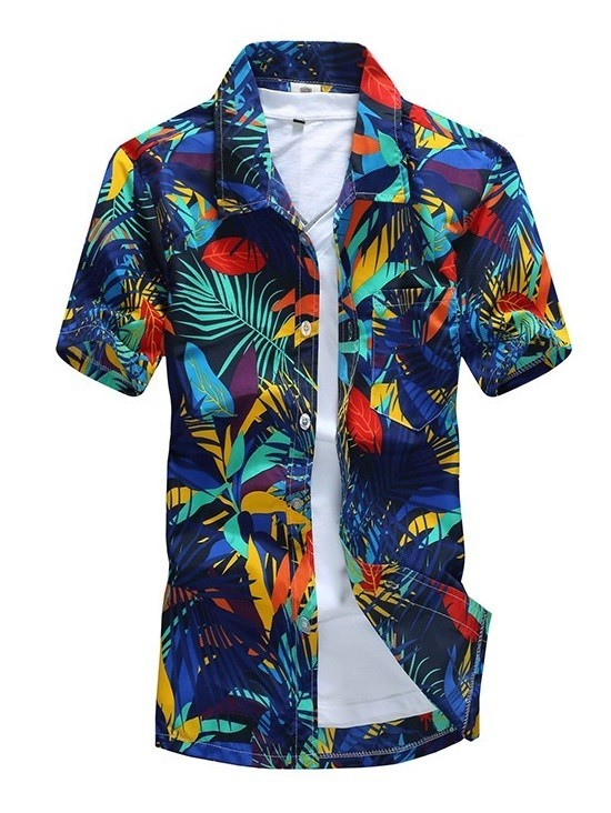 Herren Hawaiihemd J750 L 1