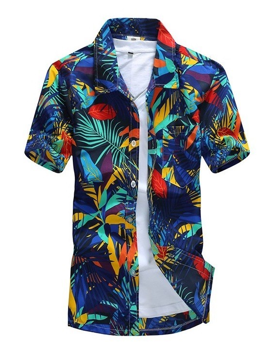 Herren Hawaiihemd J750 XXL 1