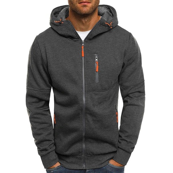 Herren-Hoodie F4 dunkelgrau XL