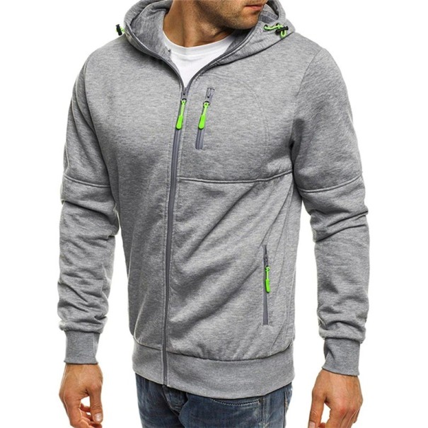 Herren-Hoodie F4 grau M