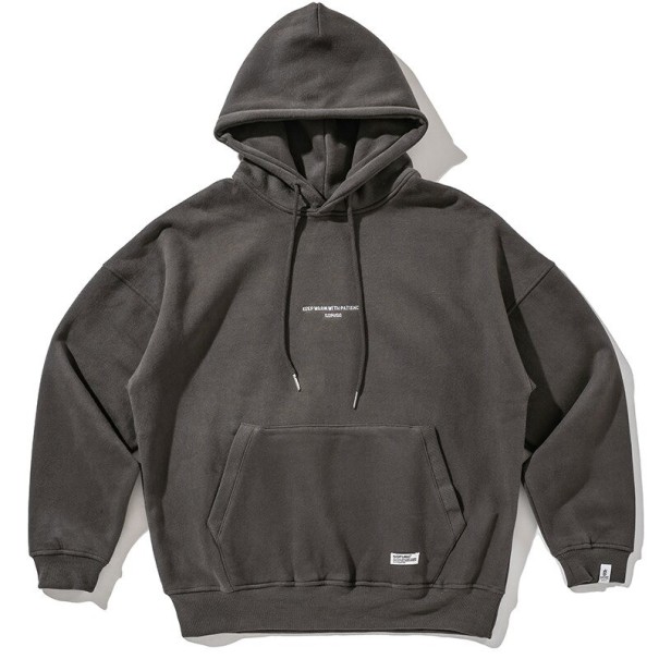 Herren-Hoodie F55 dunkelgrau L