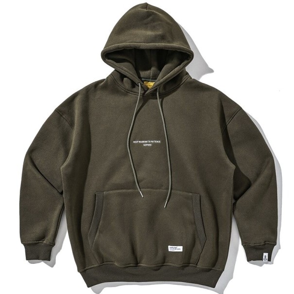 Herren-Hoodie F55 kaffee L