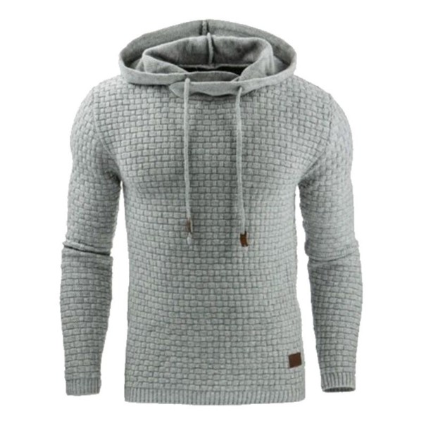 Herren-Hoodie F9 hellgrau XS