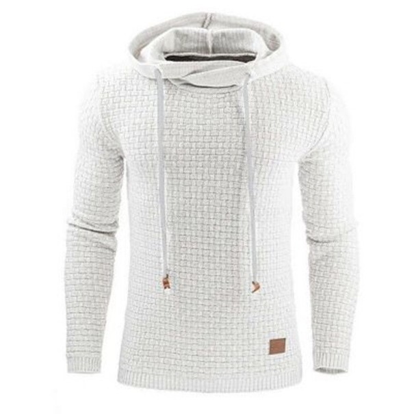 Herren-Hoodie F9 weiß M