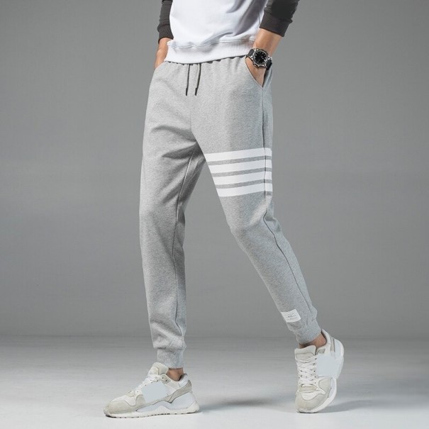 Herren-Jogginghose A3108 grau L