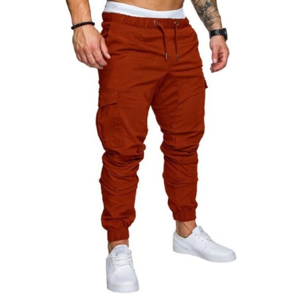 Herren-Jogginghose F1326 kaffee M