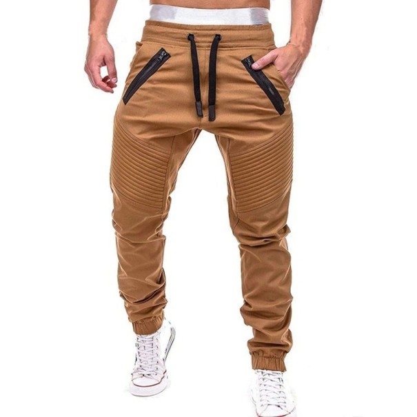 Herren-Jogginghose F1677 hellbraun XL