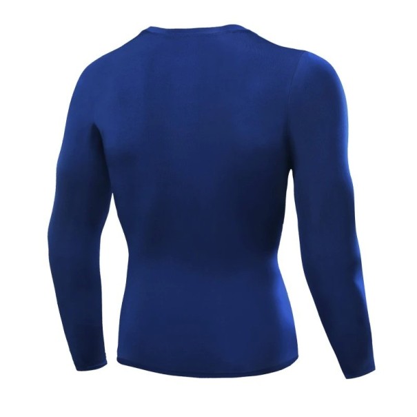 Herren-Kompressionsshirt F1766 dunkelblau XL