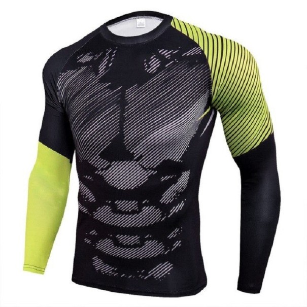 Herren-Kompressionsshirt F1767 S 5
