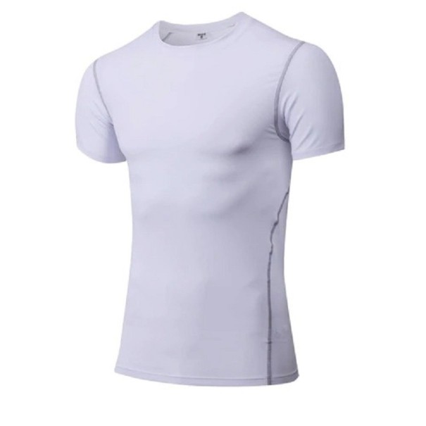 Herren-Kompressionsshirt F1776 weiß M