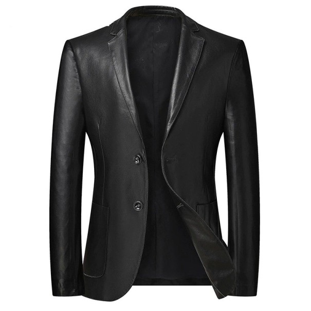 Herren-Leder-Sakko F1232 L
