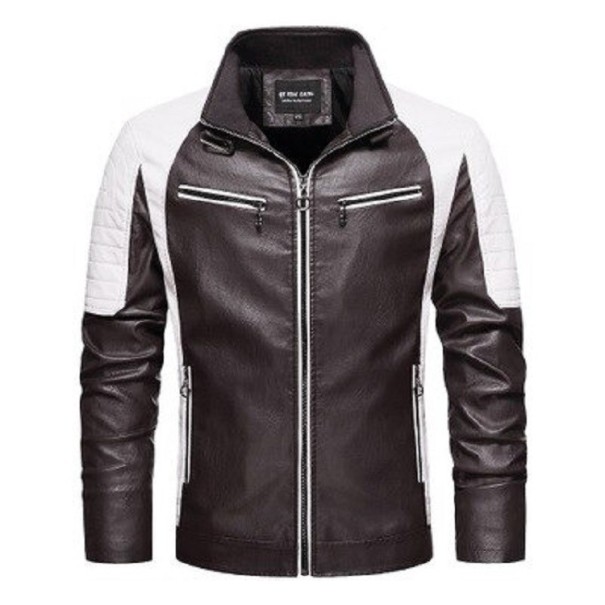 Herren-Lederjacke F1125 dunkelbraun XL 2