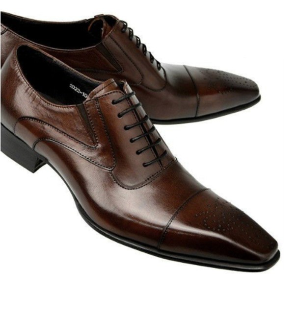 Herren-Oxfords J1496 braun 42