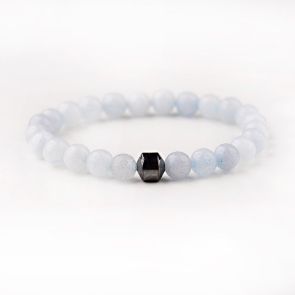 Herren-Perlenarmband mit Hämatit 13