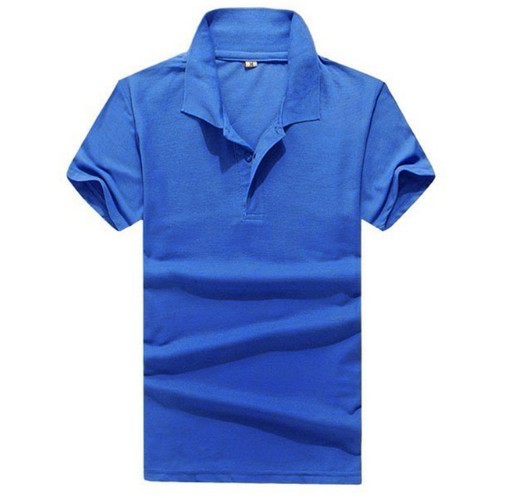 Herren-Poloshirt – Blau XS