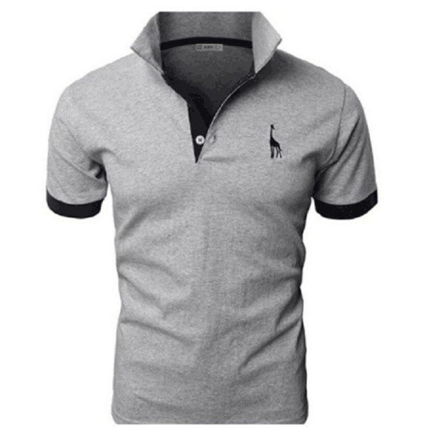 Herren-Poloshirt T2225 grau M