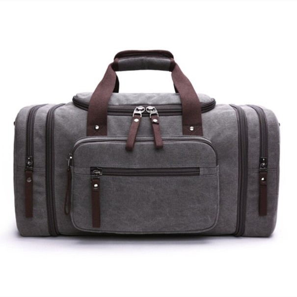 Herren-Reisetasche T406 dunkelgrau