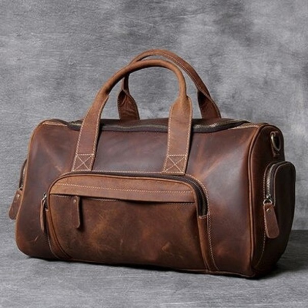 Herren-Reisetasche T429 braun 1