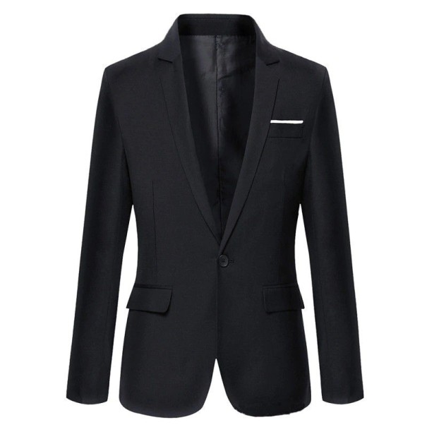 Herren-Sakko F339 schwarz L