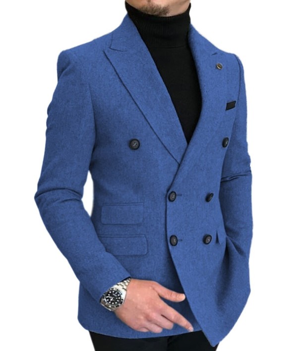 Herren-Sakko F397 hellblau XL