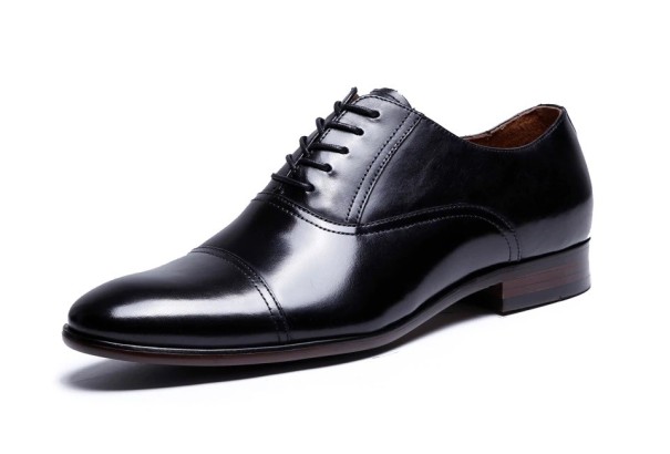 Herren-Schnür-Oxfords J1525 schwarz 41