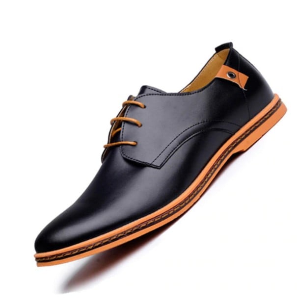 Herren-Schnürstiefeletten J972 schwarz 38