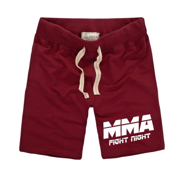 Herren-Shorts – Mixed Martial Arts weinrot XL