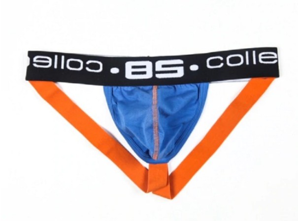 Herren-Slip mit Loch orange L