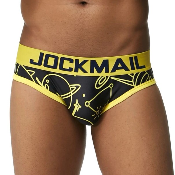 Herren-Slip – Universe schwarz S