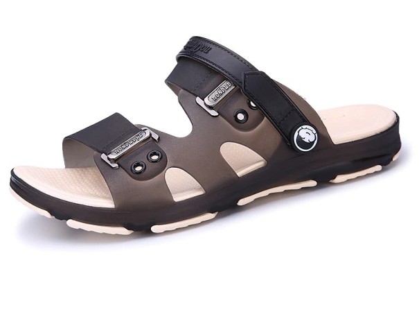 Herren-Slipper aus Gummi blau 42