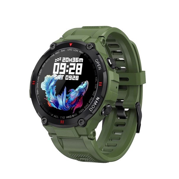 Herren-Smartwatch K1448 armeegrün