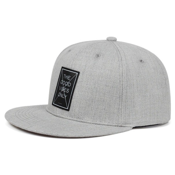 Herren-Snapback grau