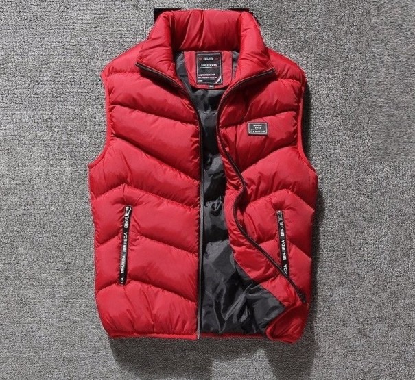 Herren-Steppweste S117 rot XL