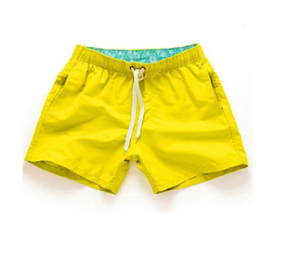 Herren-Strandshorts J3549 gelb L